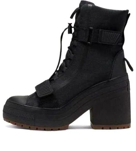 (WMNS) Converse Chuck Taylor All Star GR82 Extra-High 'Black' 563468C - 1