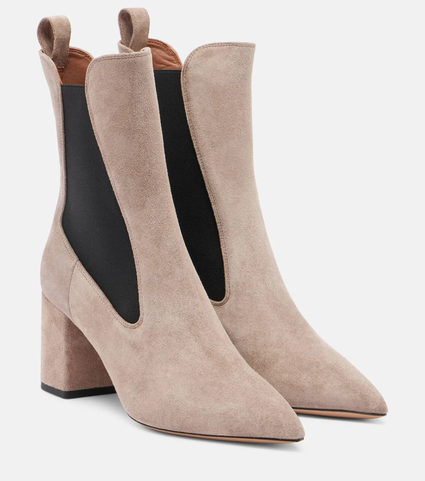 Anja 70 suede ankle boots - 1