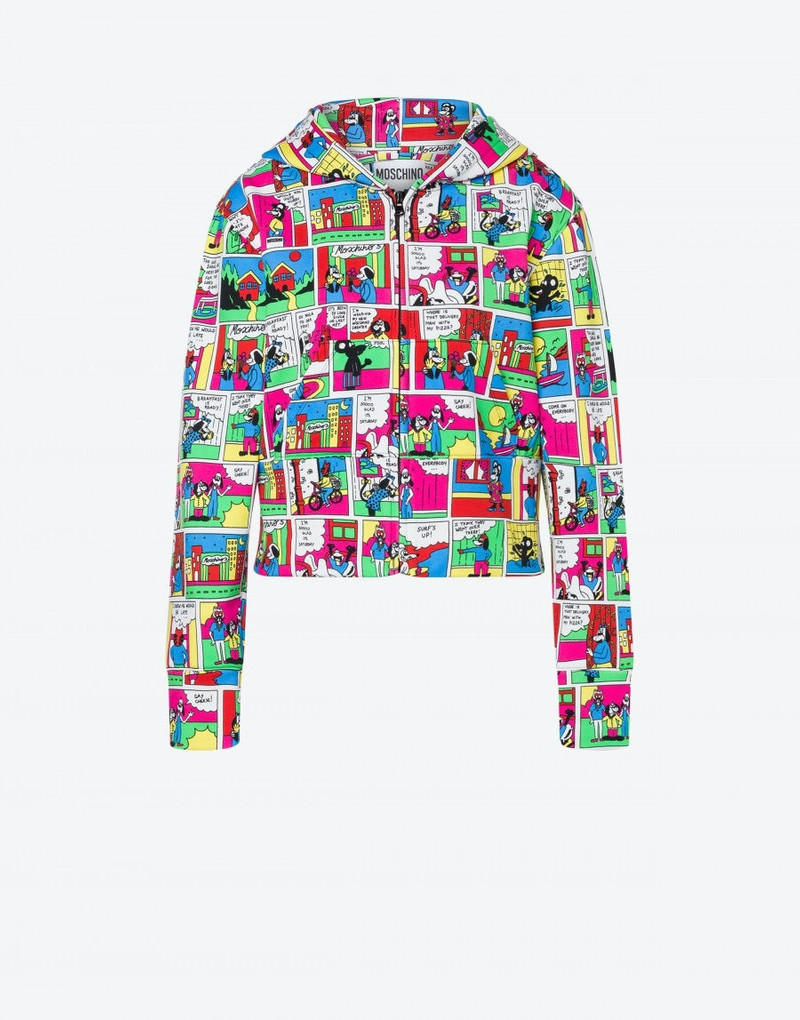 MOSCHINO COMICS COTTON SWEATSHIRT 1
