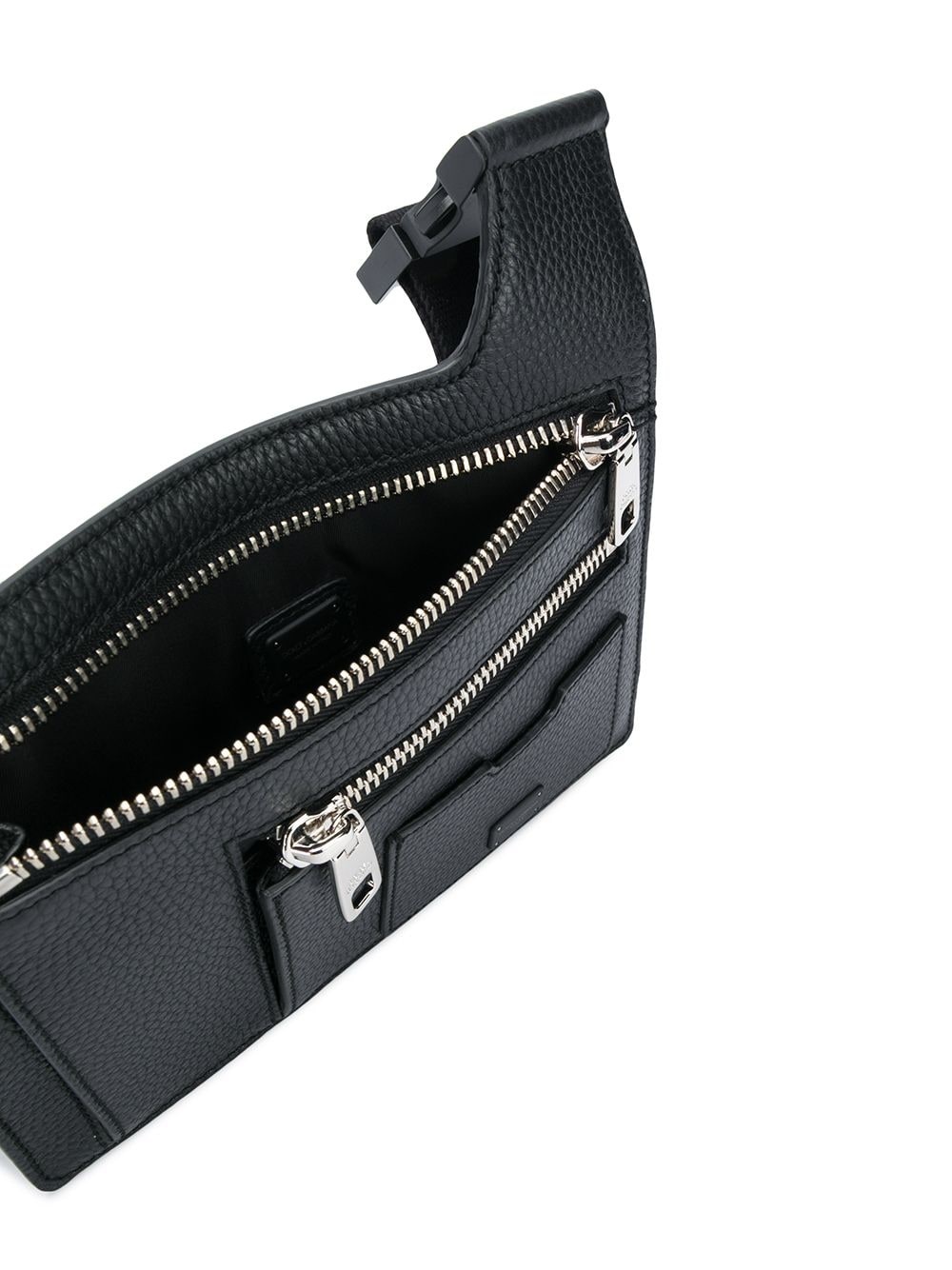 Palermo angular multi-zip flat belt bag - 5