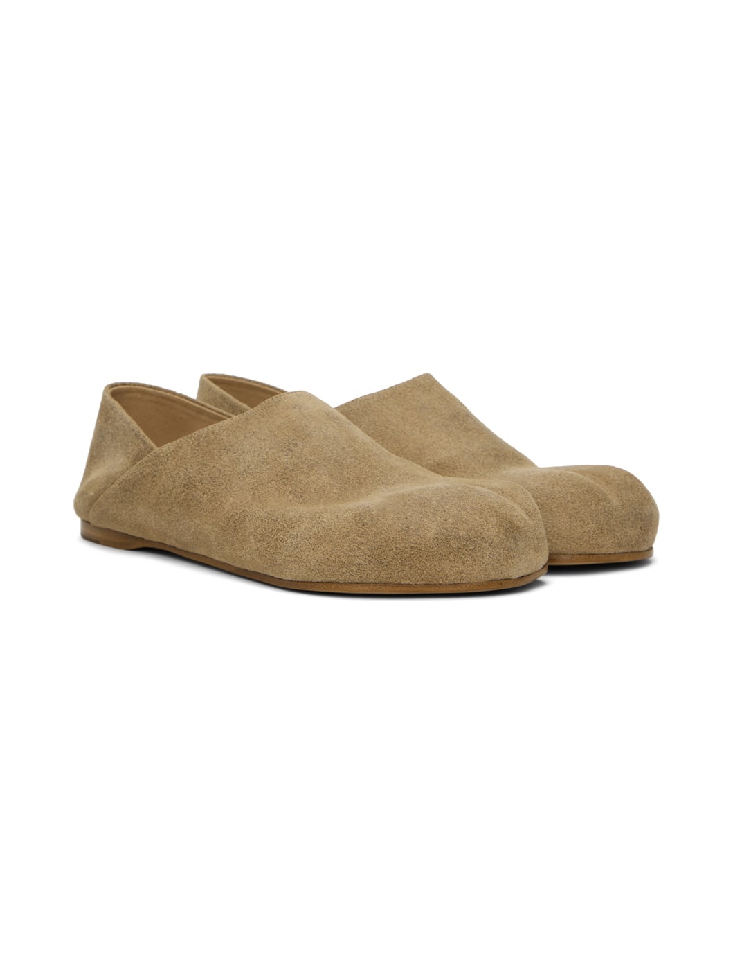 Beige Paw Loafers - 4