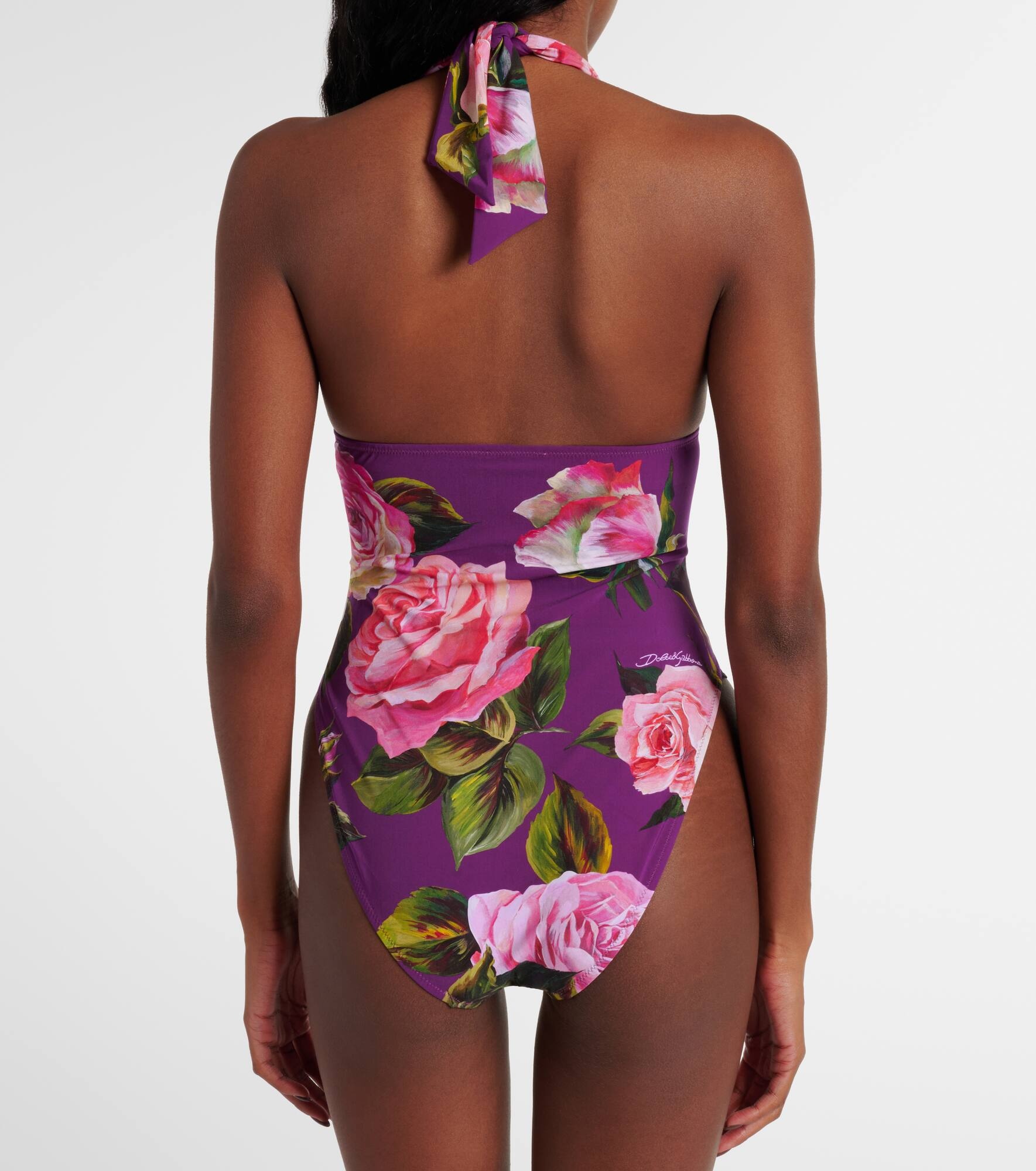 Floral printed swimsuit - 3