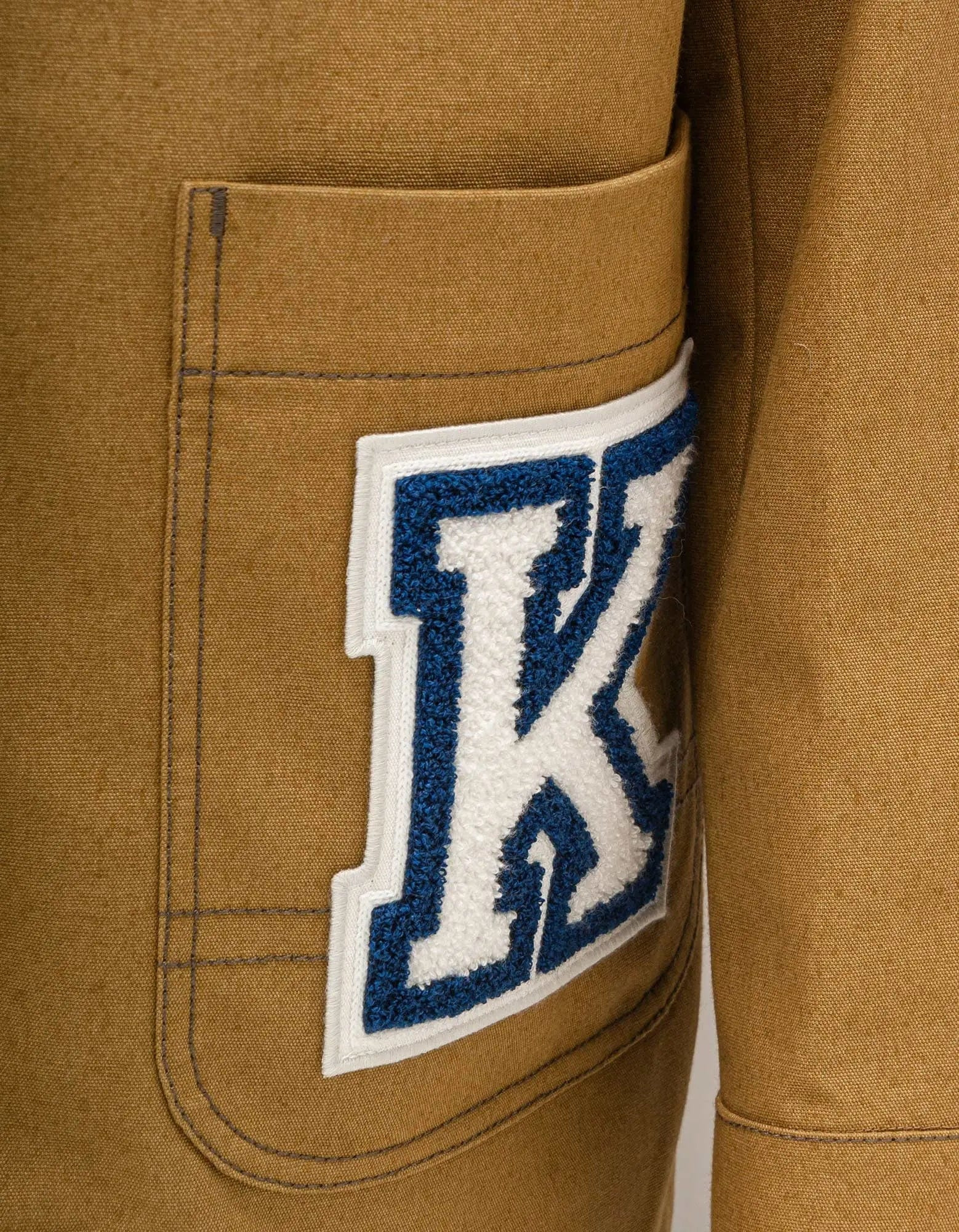 Kenzo Beige 'Kenzo Sailor' Workwear Jacket - 9