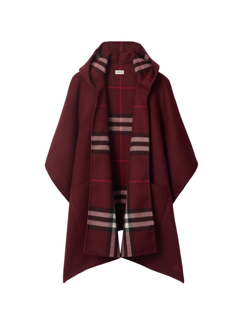 cashmere hooded cape 1