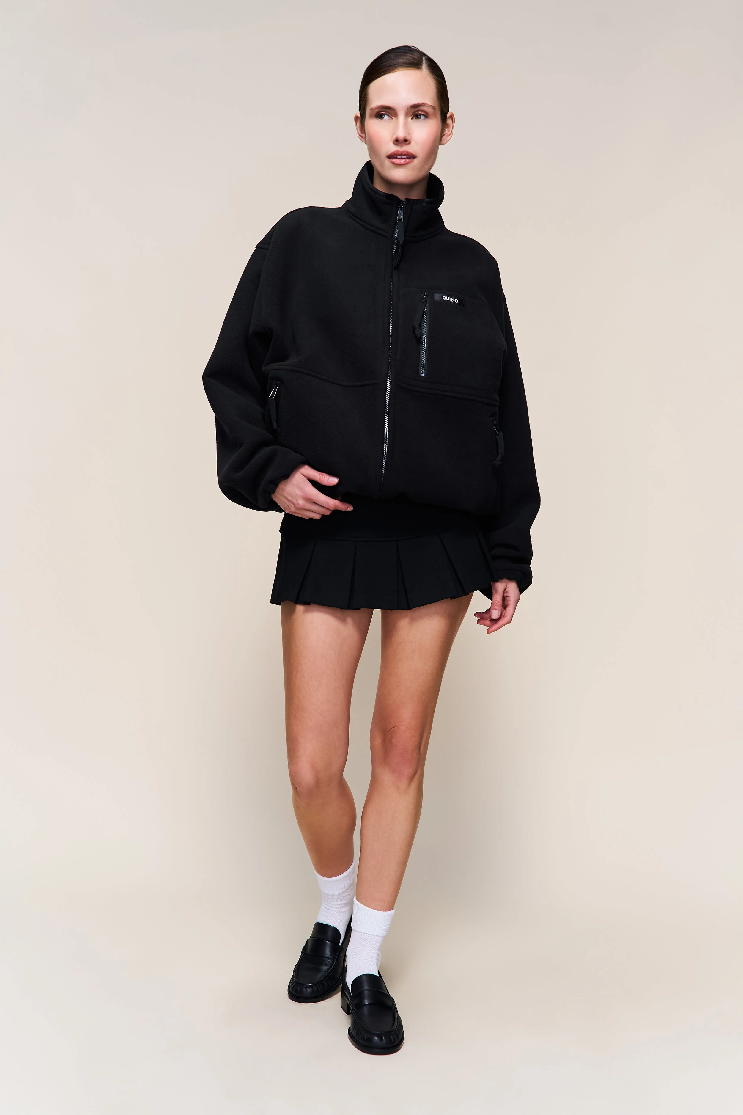 GUIZIO FLEECE ZIP UP JACKET - 1