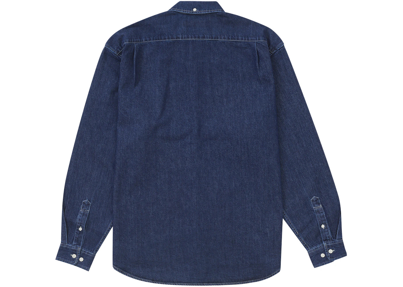 Supreme Small Box Shirt (FW24) Rinsed Denim - 2