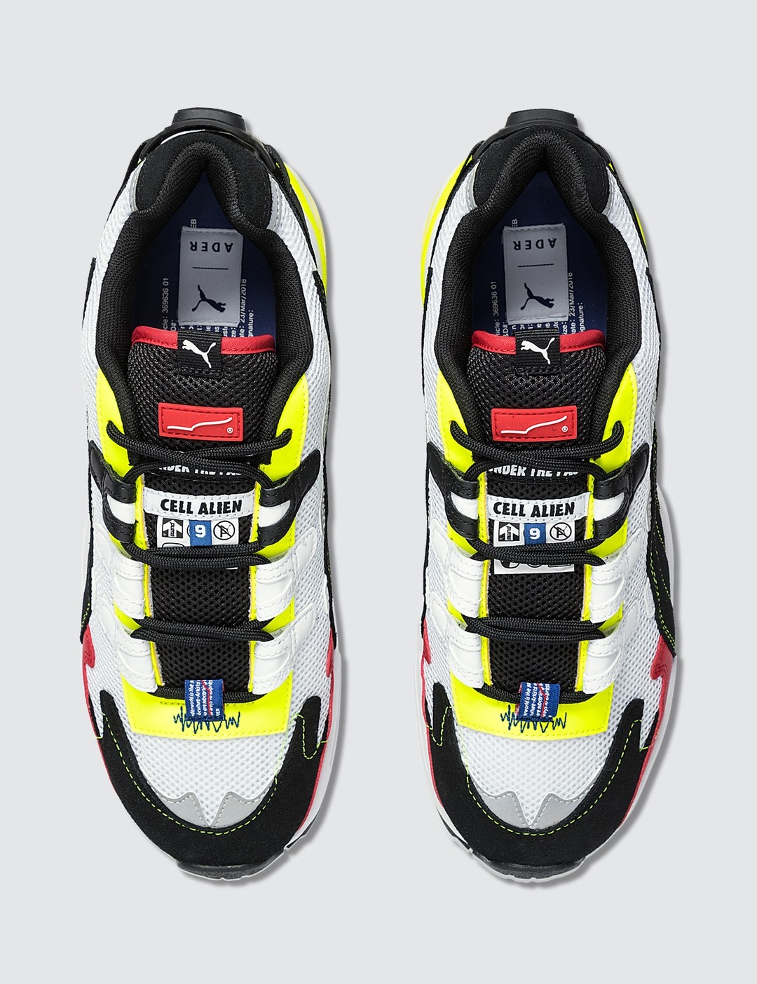 ADER ERROR X PUMA CELL ALIEN SNEAKERS - 3