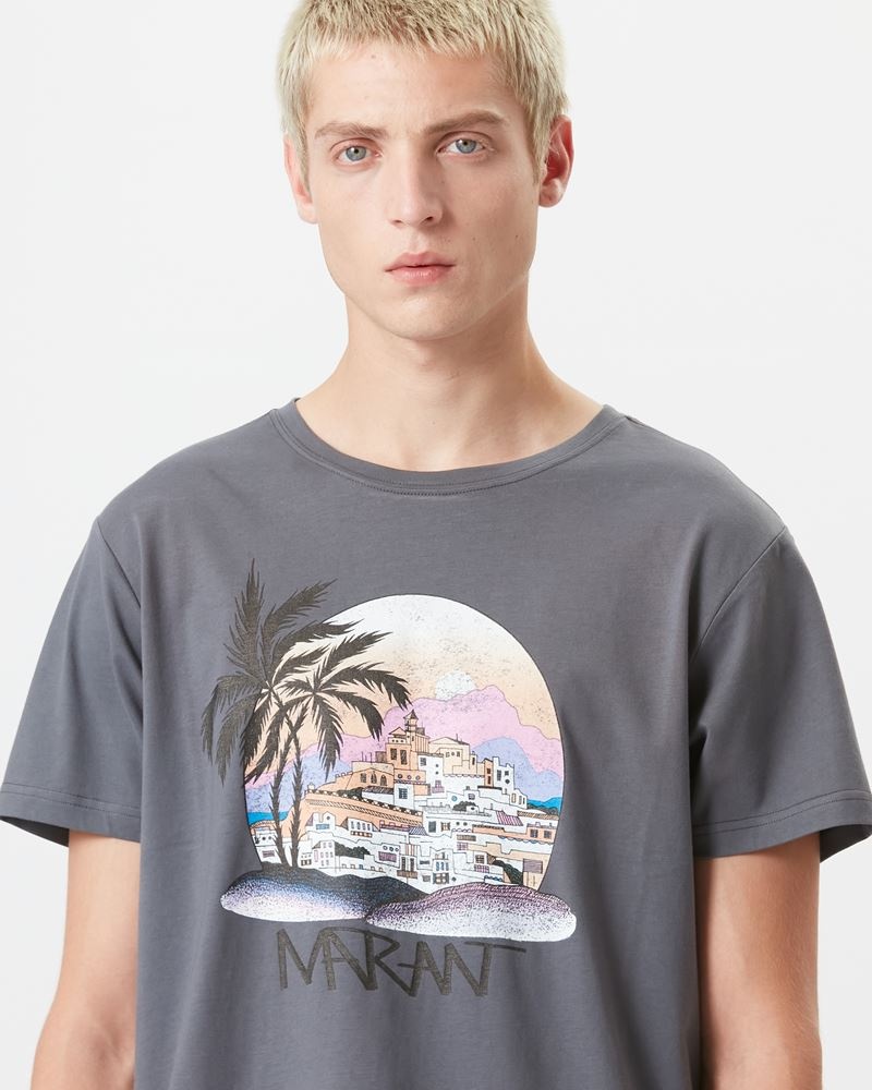ZAFFERH PRINTED COTTON TEE-SHIRT - 3