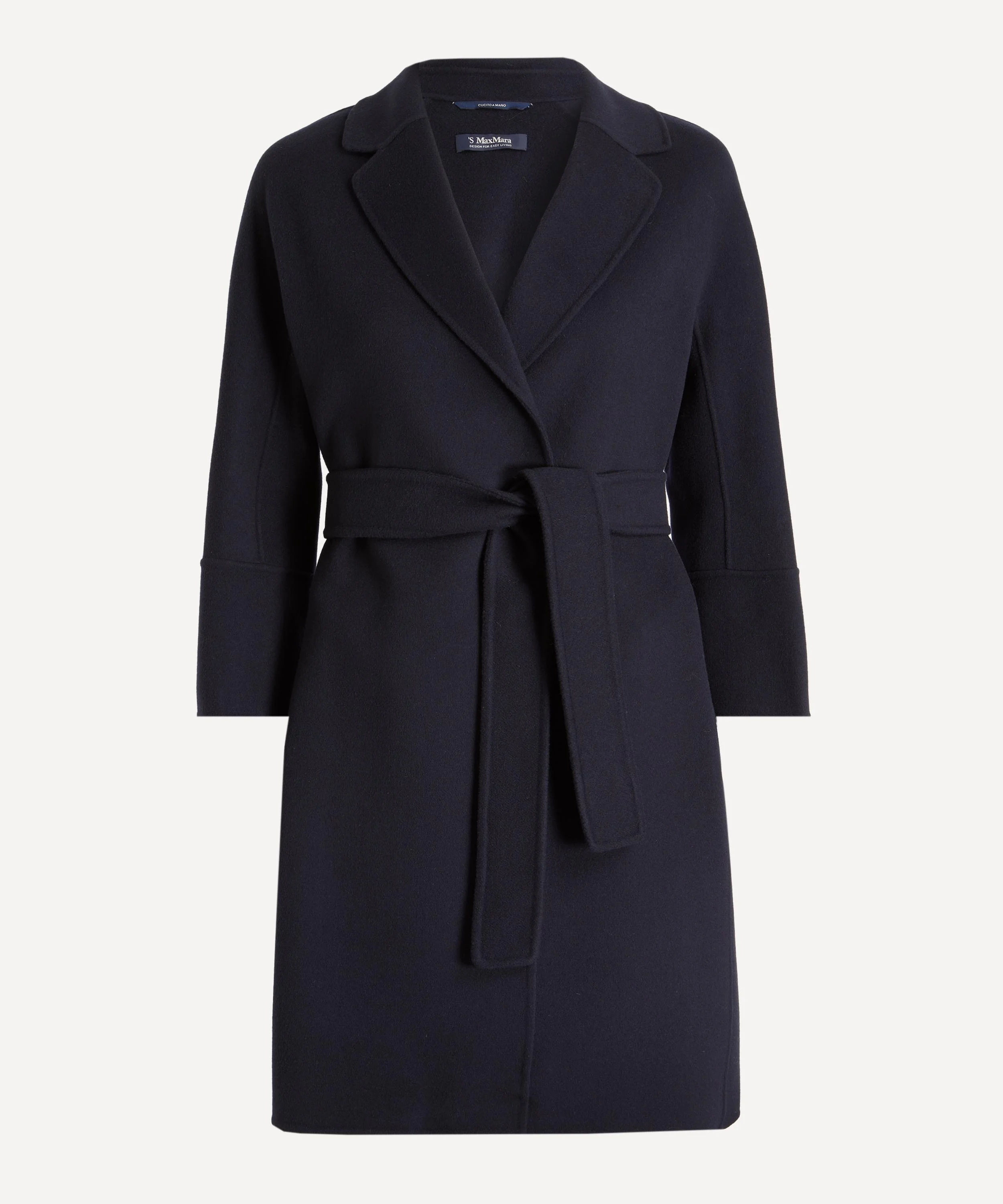 Arona Short Double-Faced Wool Coat - 1
