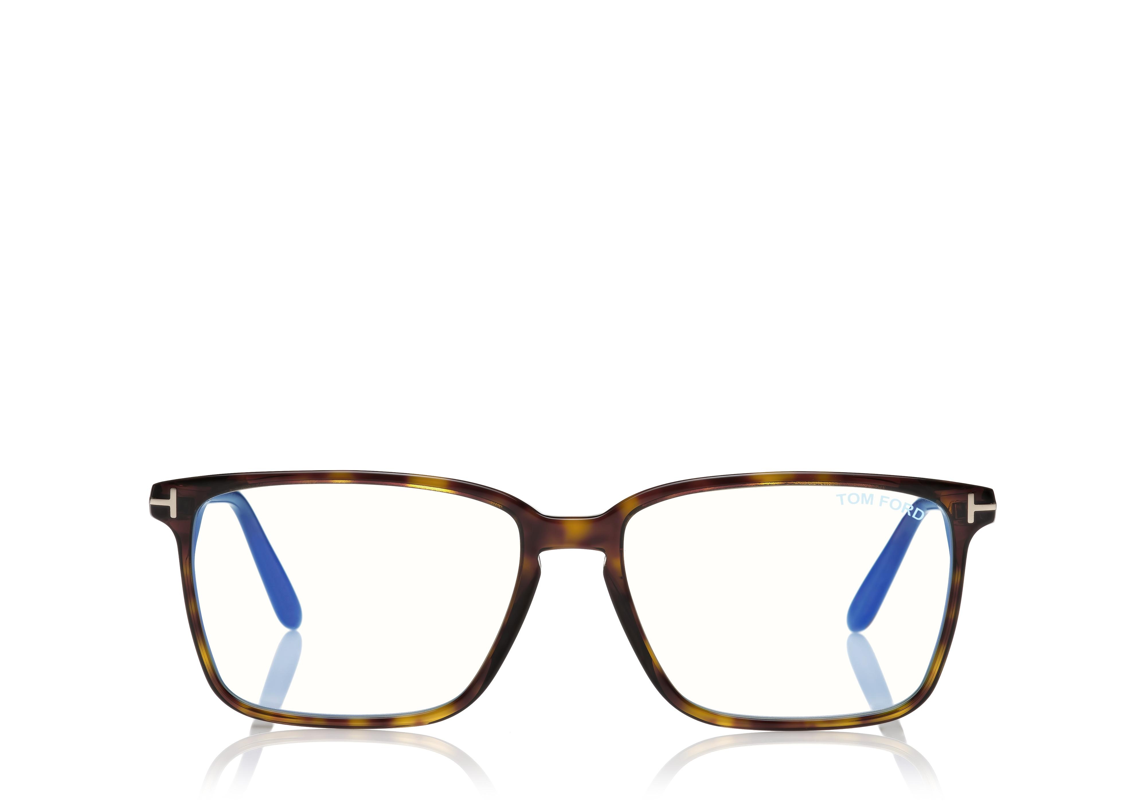 BLUE BLOCK SOFT SQUARE SHAPE OPTICALS - 1