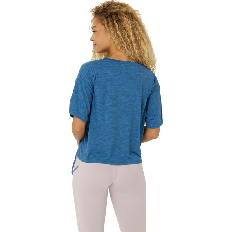 Asics NAGINO FLEX HEATHER SHORT SLEEVE TOP outlook