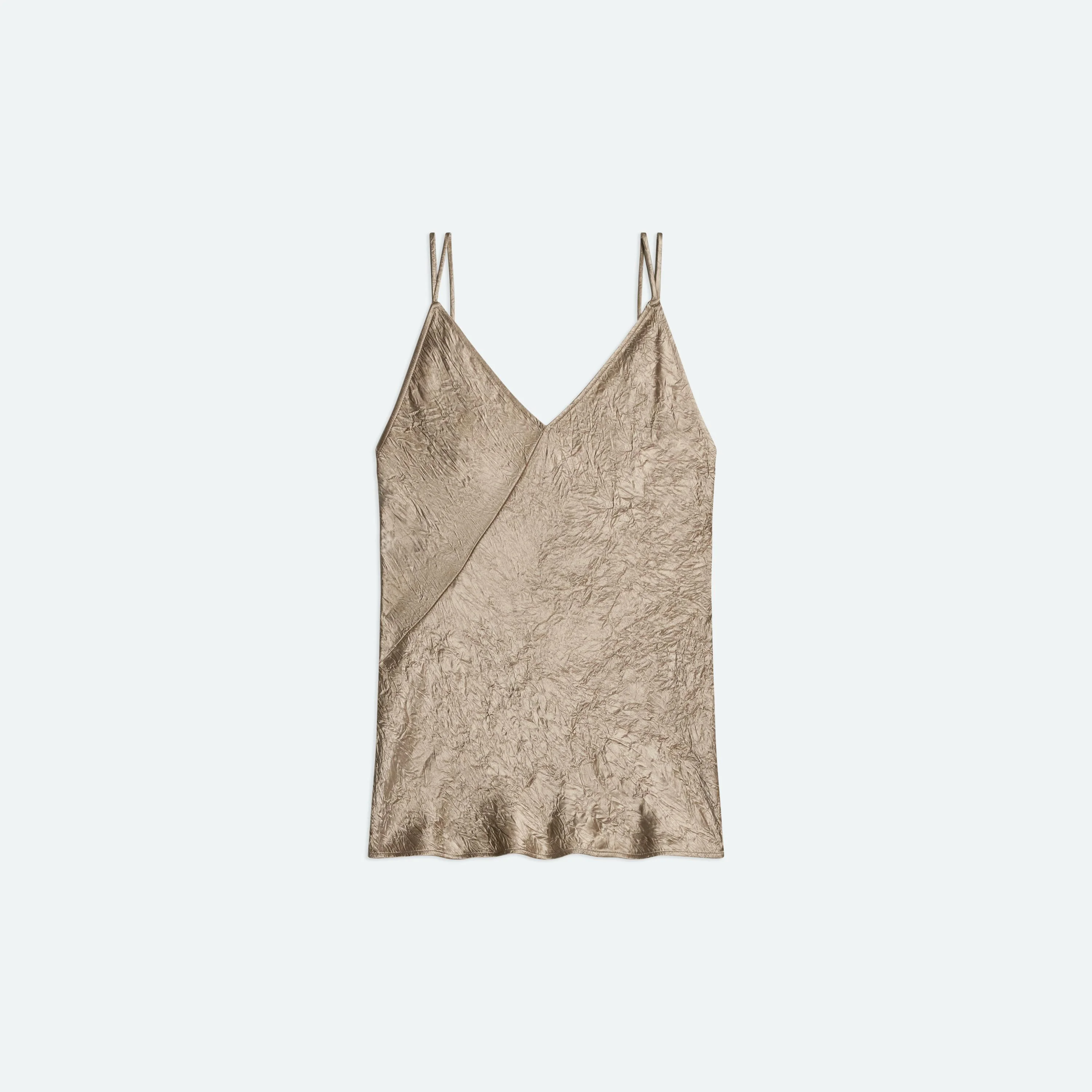 CRINKLE SLIP TOP - 1