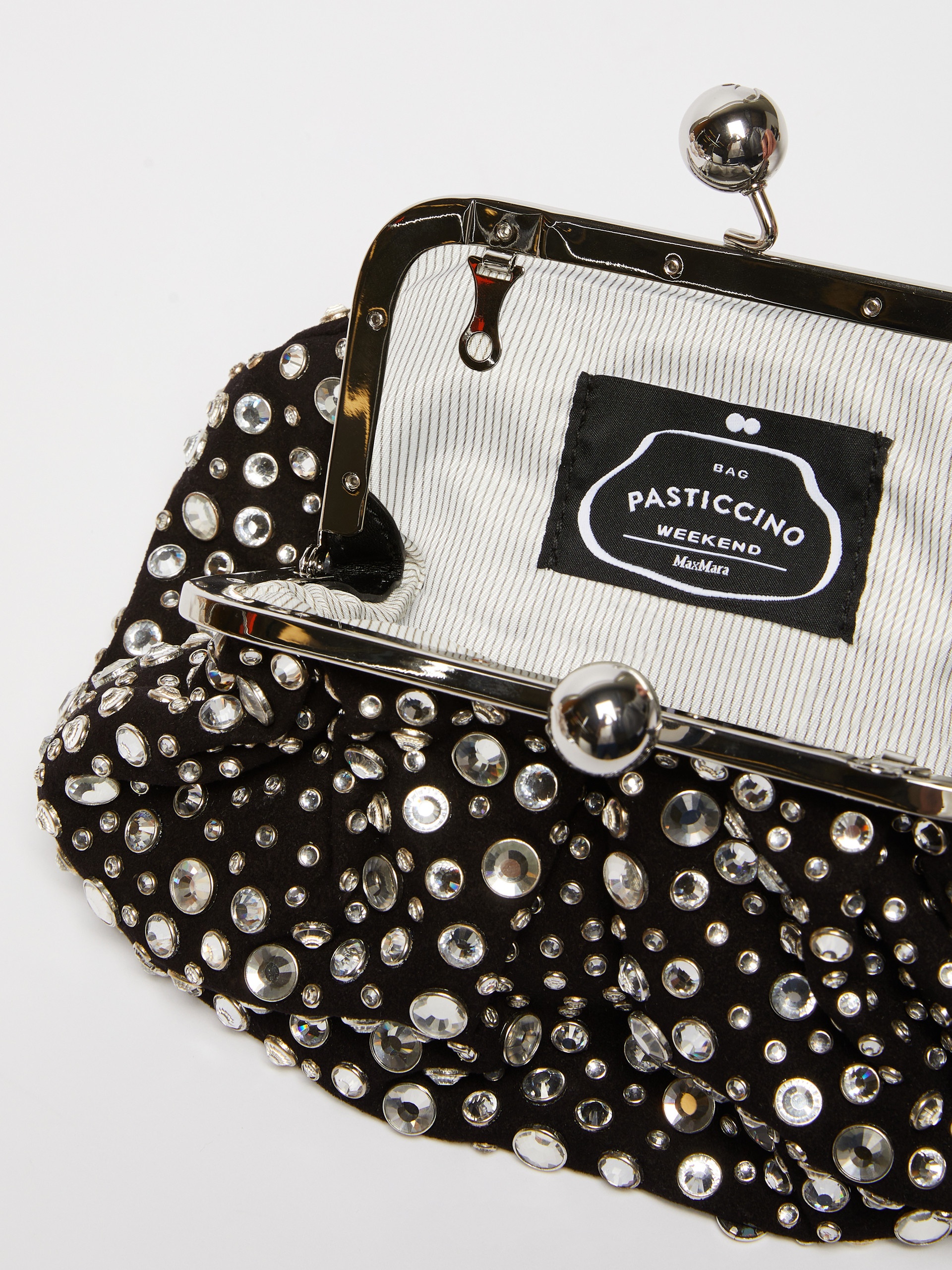 MASQUE Small crystal leather Pasticcino Bag - 6