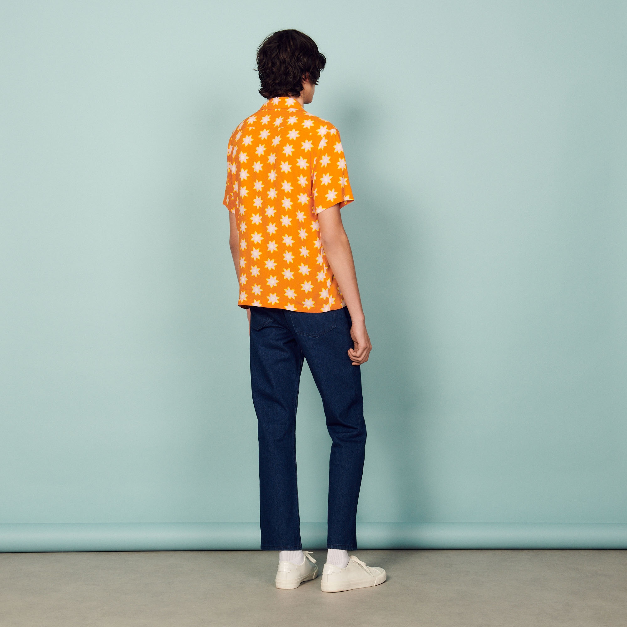 Printed flowing shirt - 3