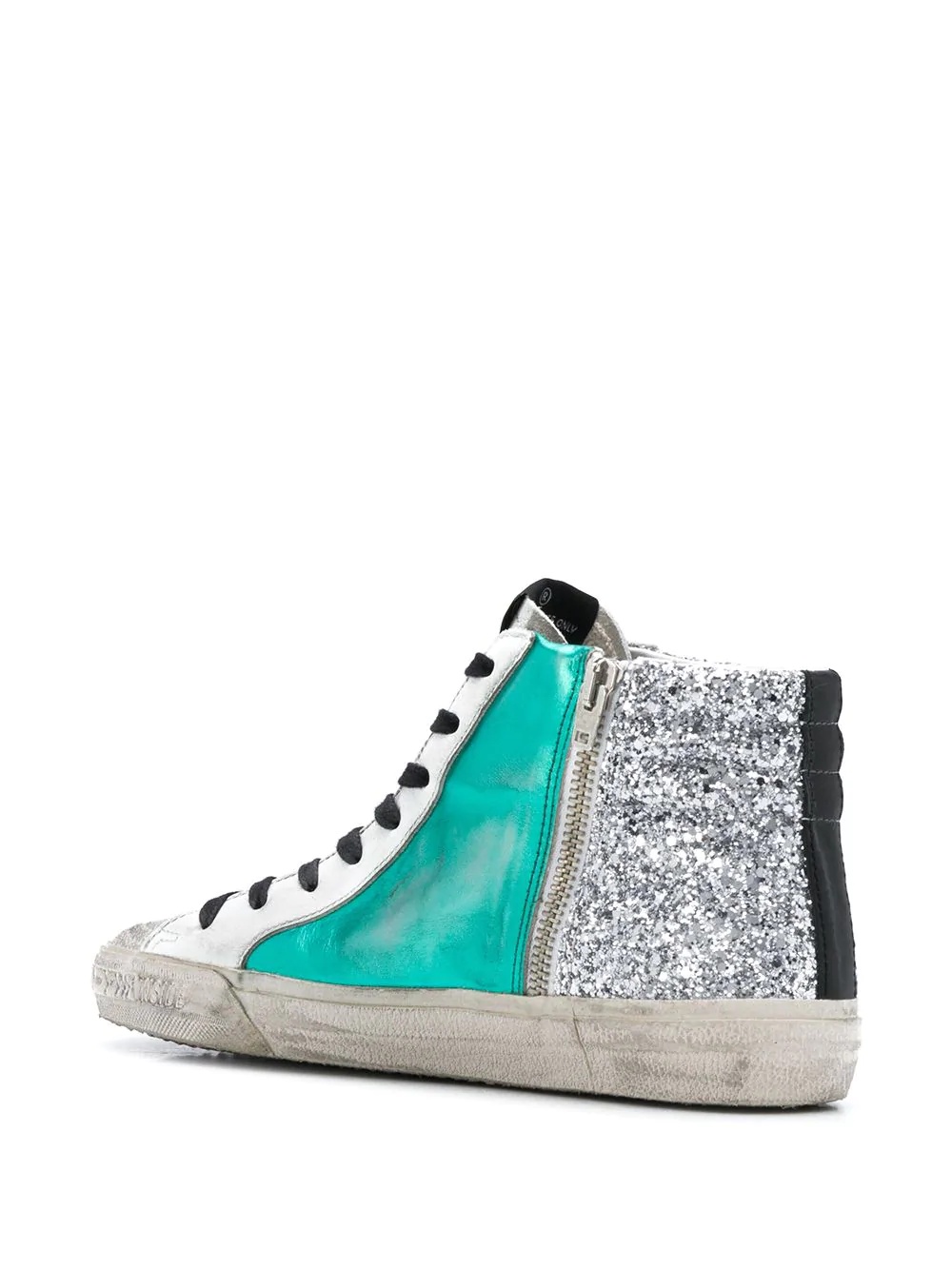 Slide high-top sneakers - 3