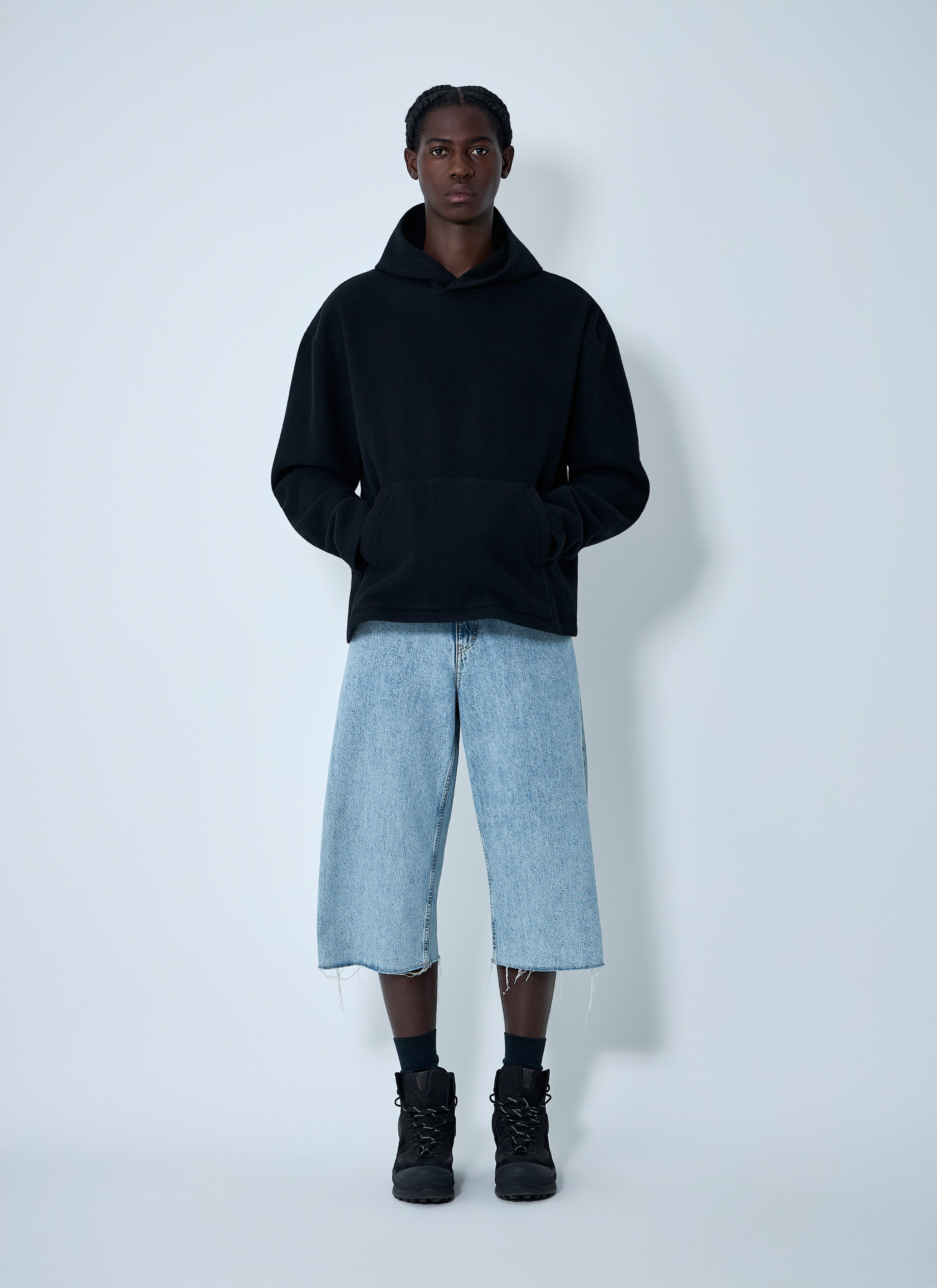 Rier Men Hooded Fleece Sweatshirt - 2