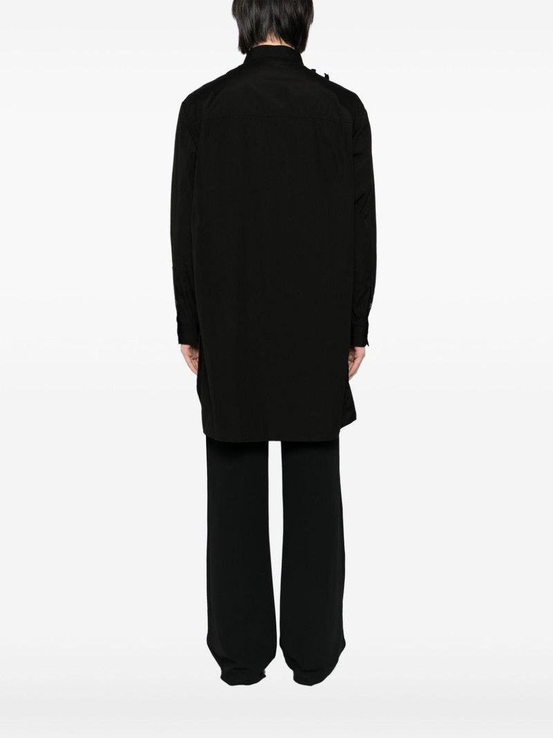 pintuck-detailed shirt 4