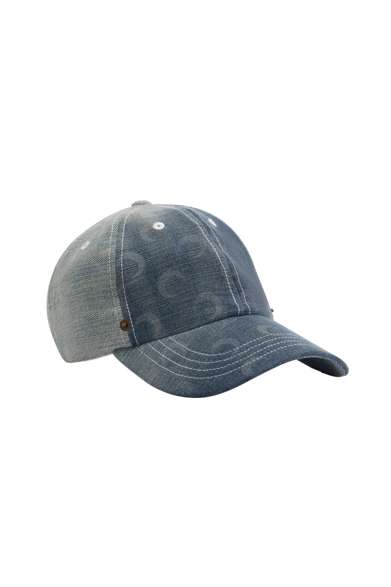Regenerated Denim Baseball Cap 1