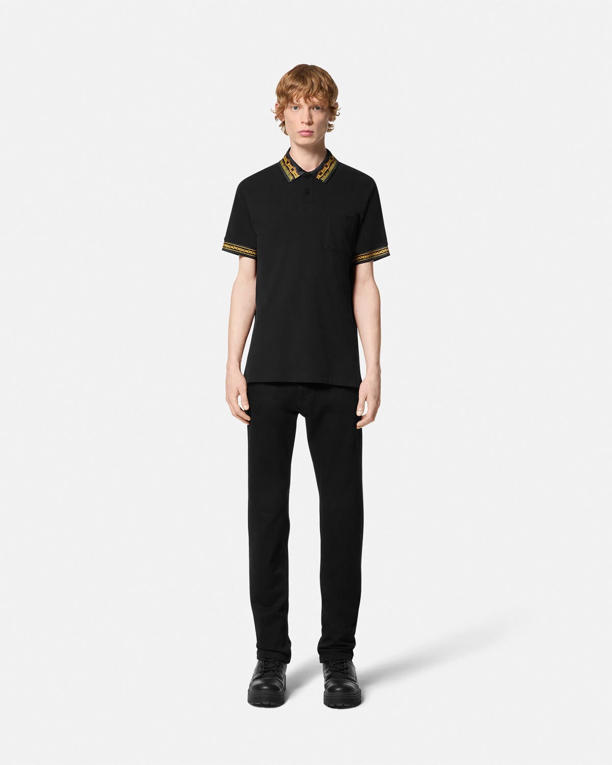 Chain Couture Regular-Fit Polo Shirt - 2