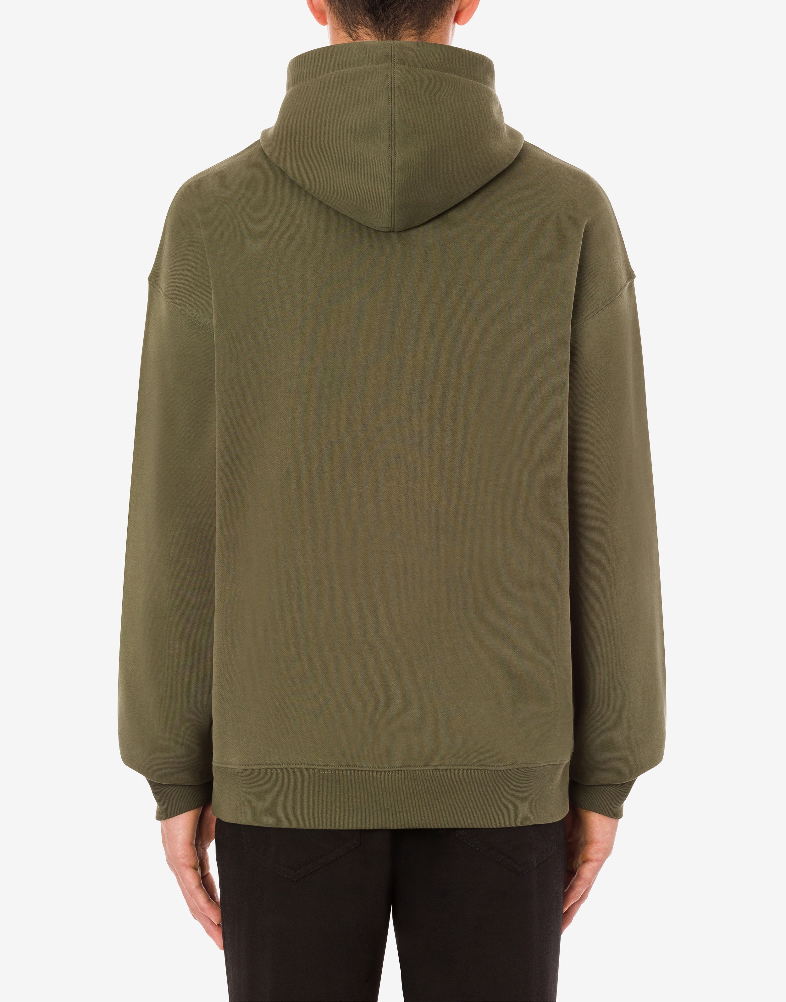 QUILT PRINT LOGO HOODIE - 3