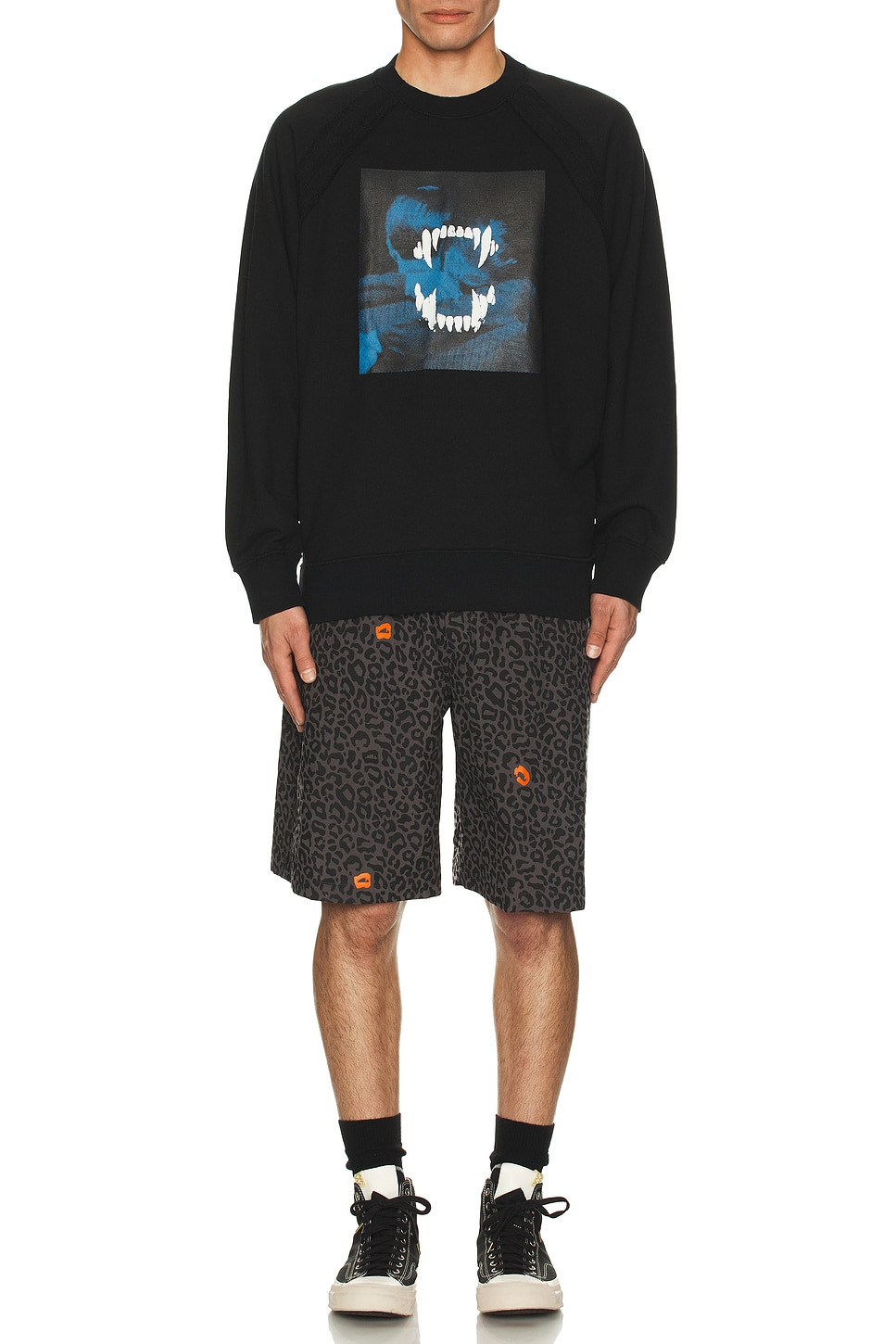 Teeth Reversible Sweatshirt - 4