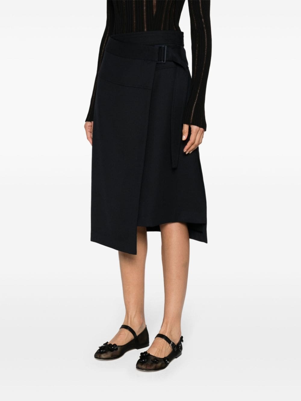 Cavalry wool midi skirt - 5