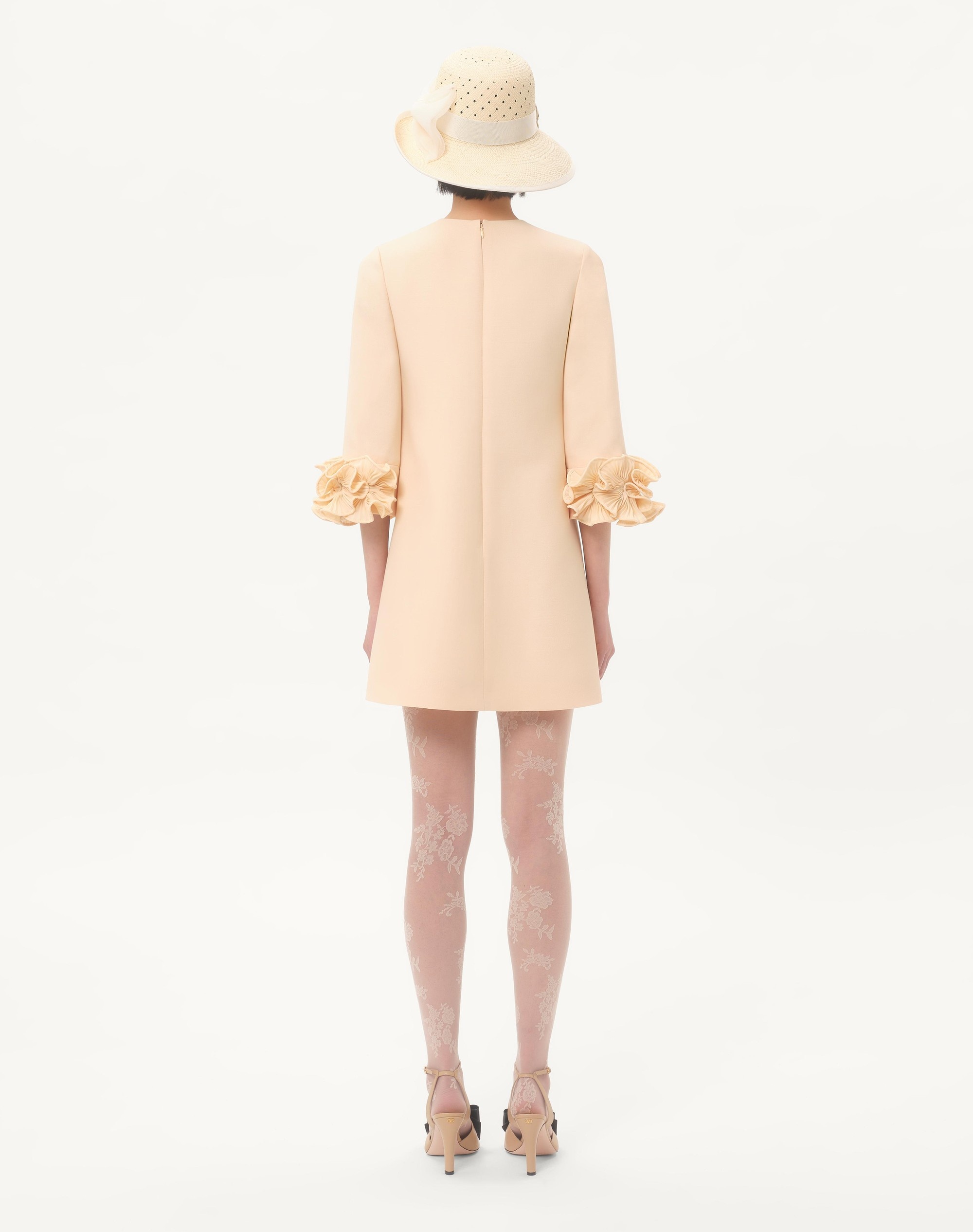 CREPE COUTURE SHORT DRESS - 7