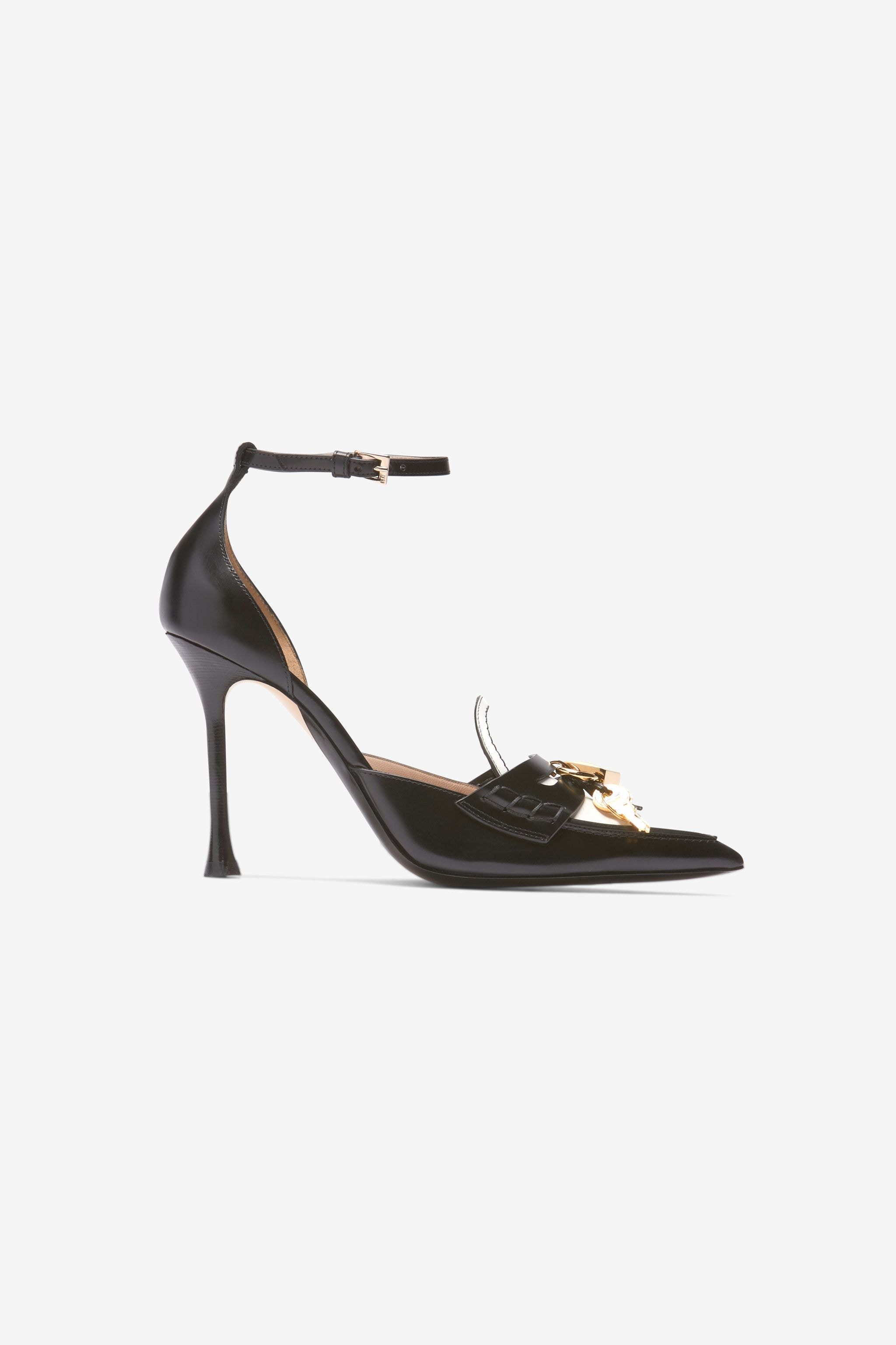 LOCK-EMBELLISHED PUMPS - 1