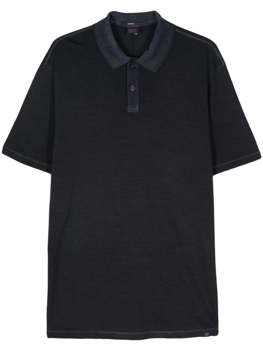 virgin wool polo shirt - 1
