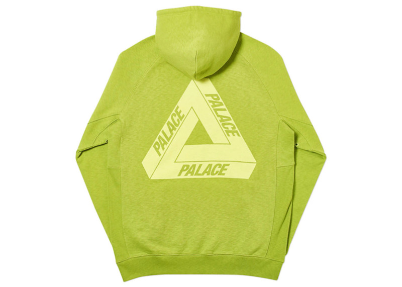 PALACE Palace Slub Hood Green outlook