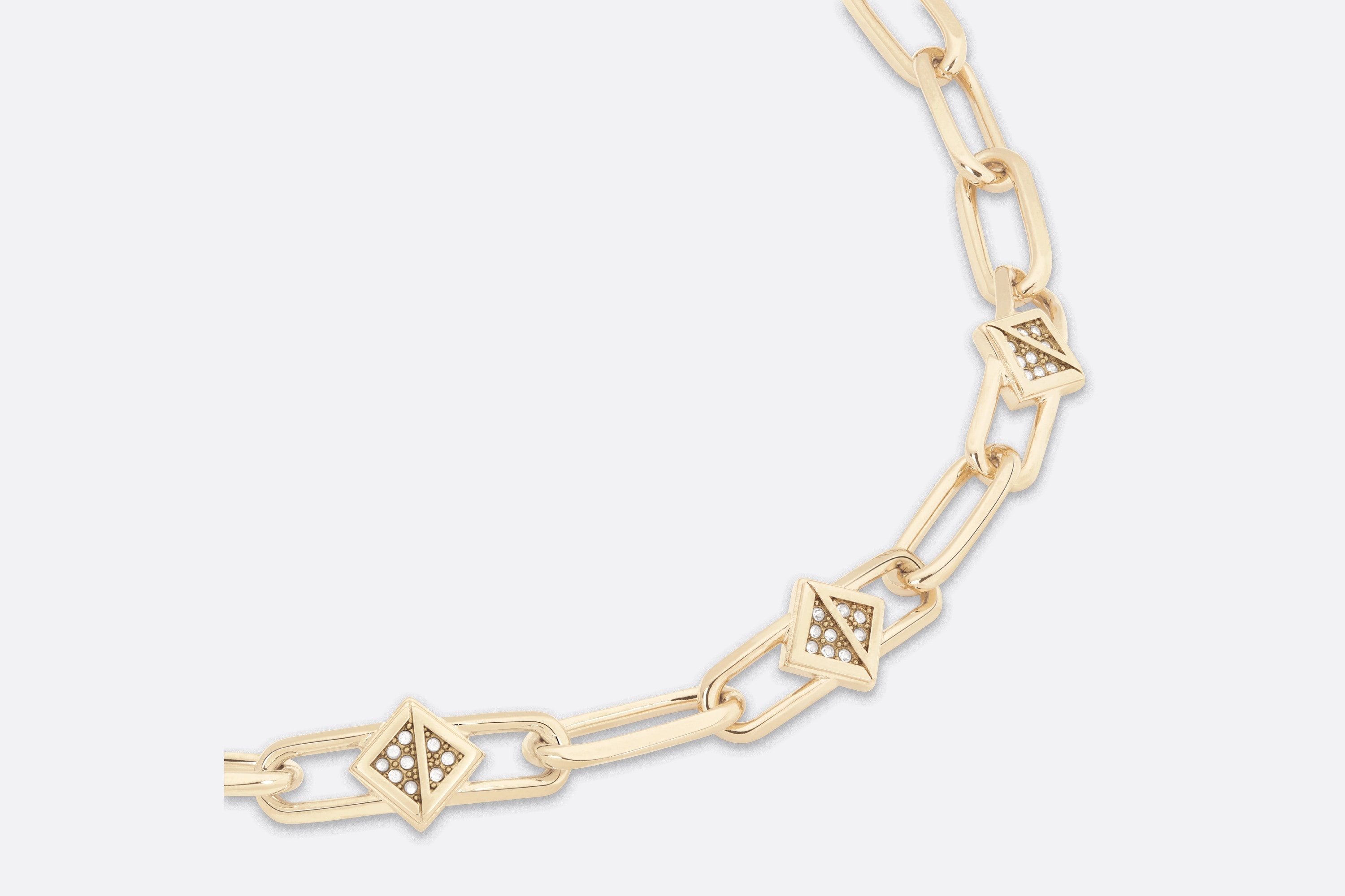 CD Diamond Chain Link Bracelet - 3