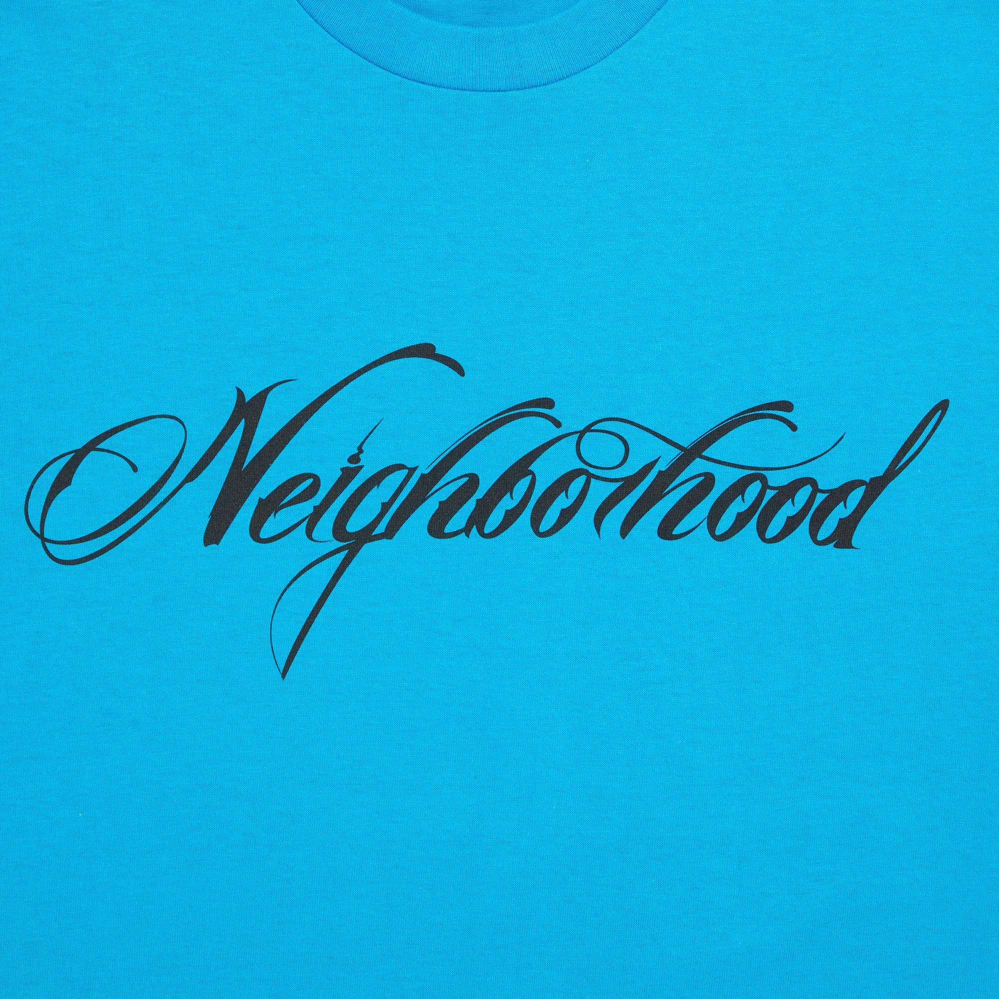 Stussy x Neighborhood Boneyard Tee 'Teal' - 3