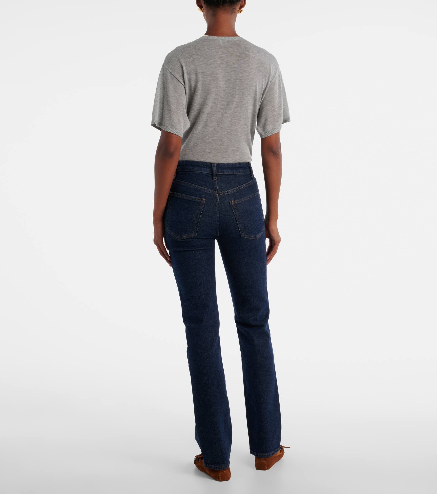 Ruler mid-rise straight jeans - 3