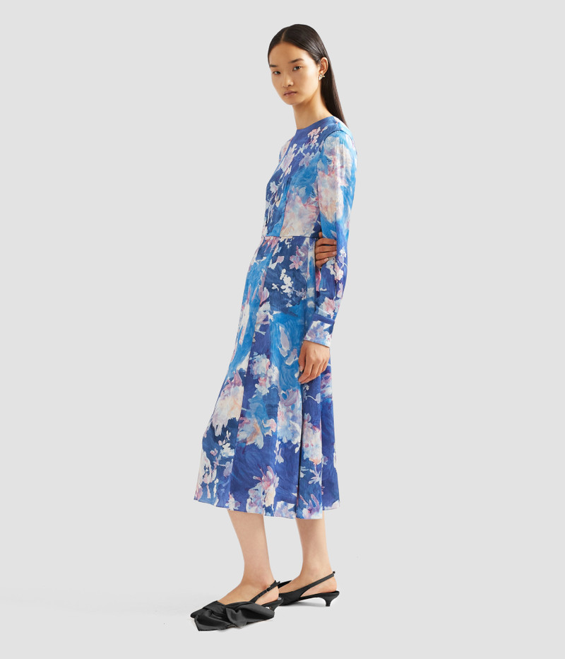 LONG SLEEVE MIDI COCKTAIL DRESS 1