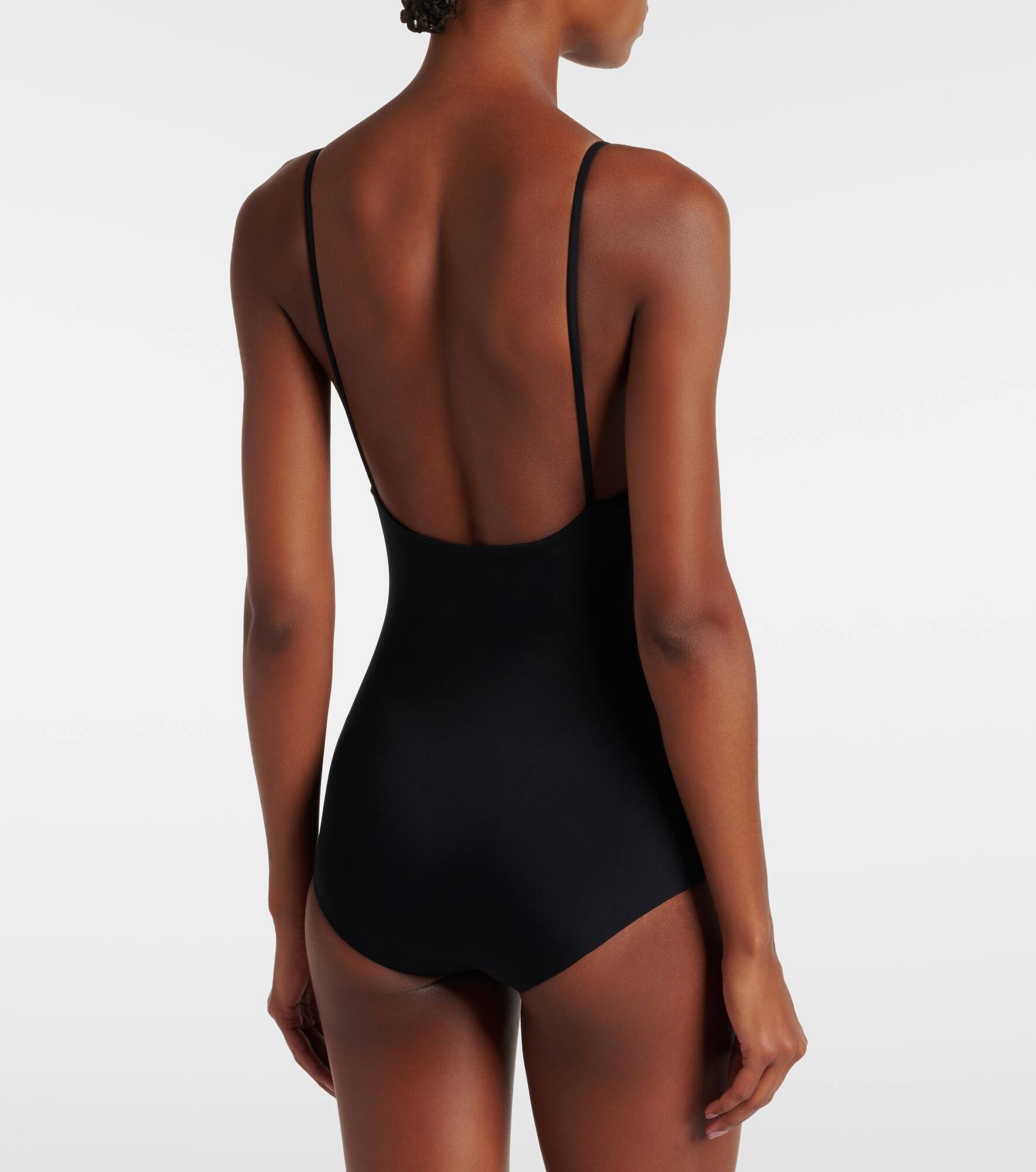 Draped swimsuit - 3