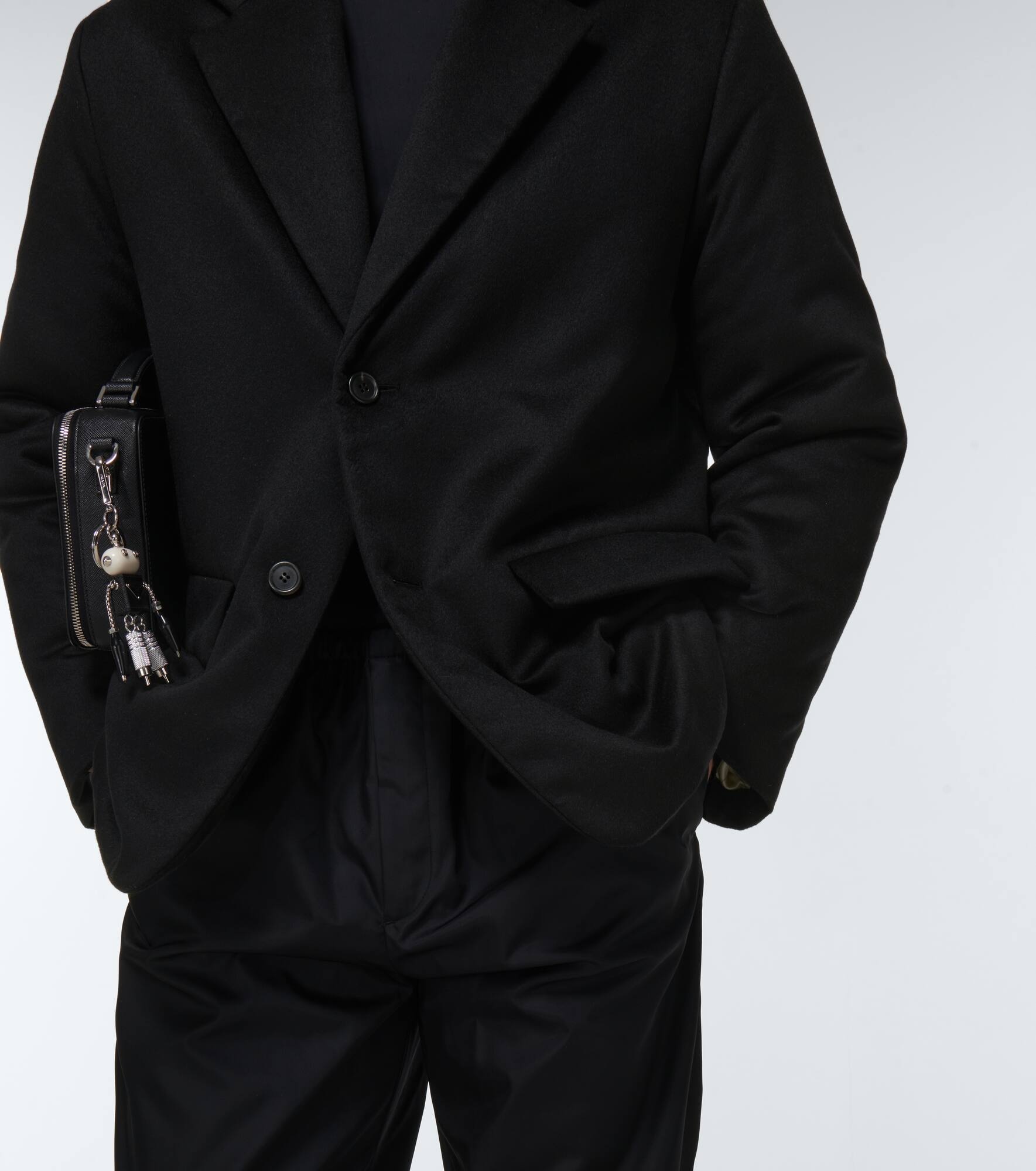Oversized cashmere blazer - 6