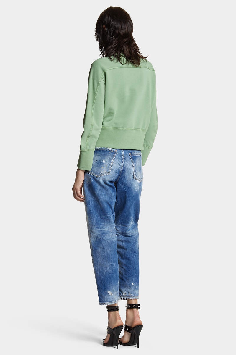 LIGHT CLEAN BABY BLUE WASH BOSTON JEANS - 4
