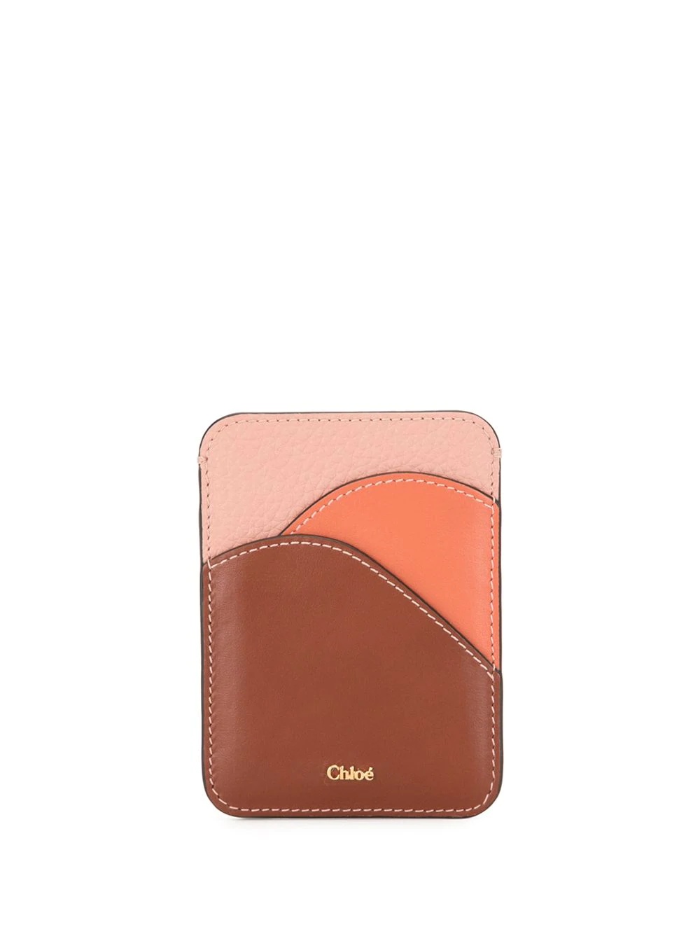 Walden colour-block cardholder - 1