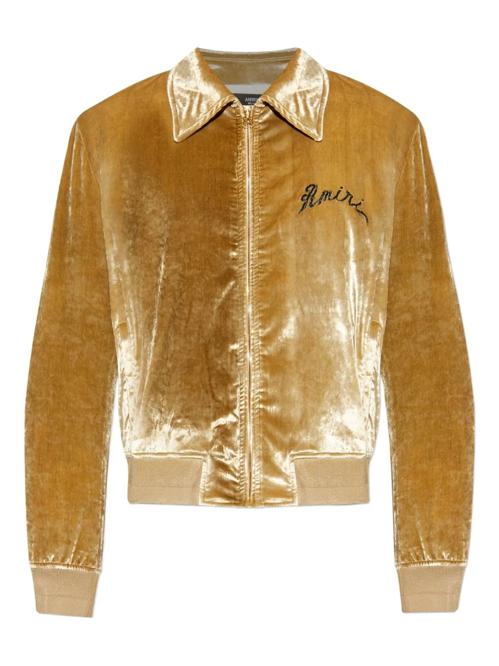 logo-embroidered jacket - 1