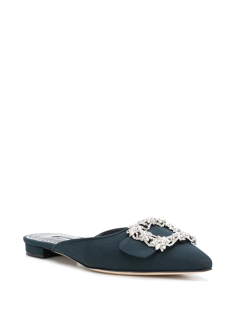 Maysale jewel buckle mules - 2