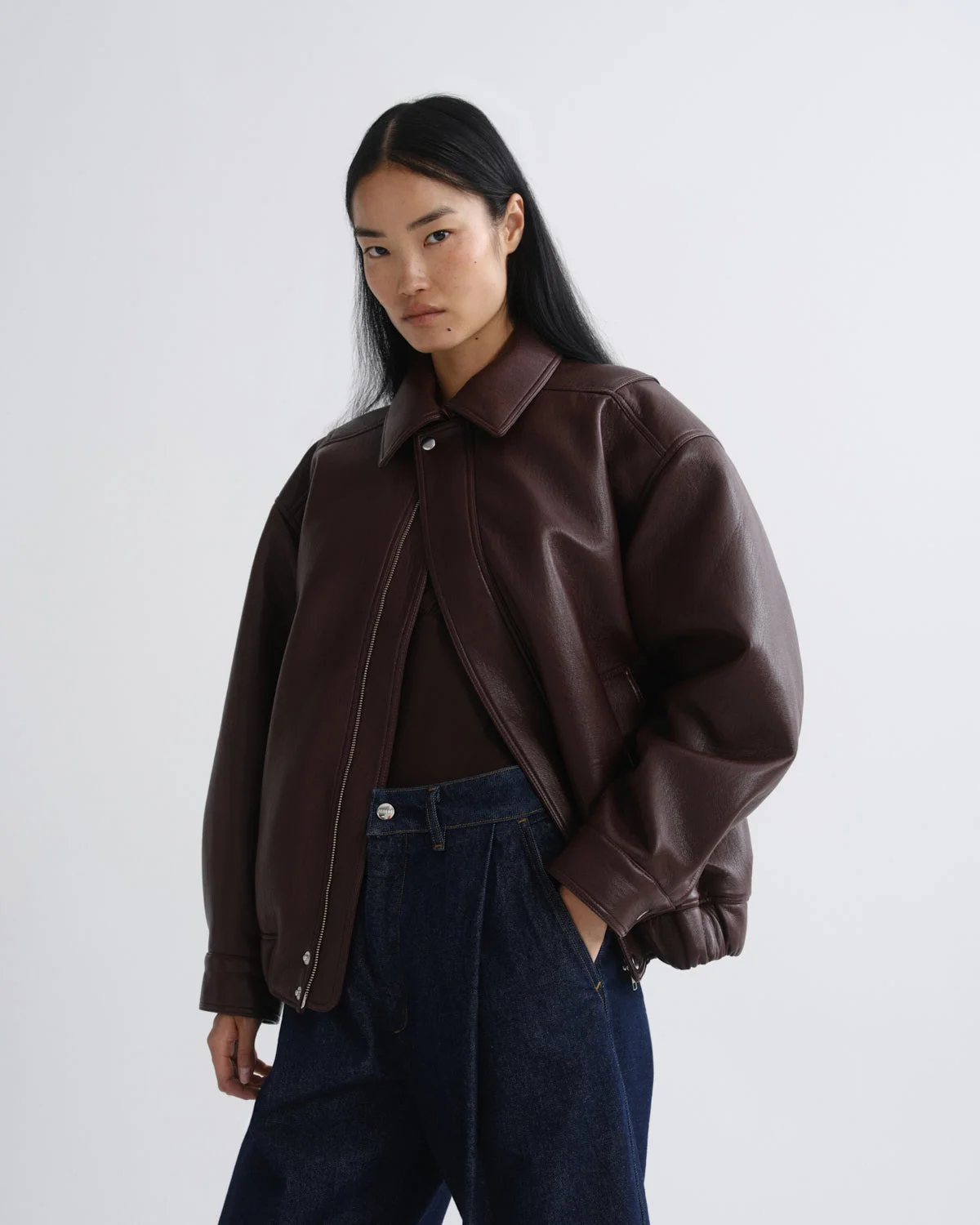 ONA BOMBER JACKET IN FALUN - 1