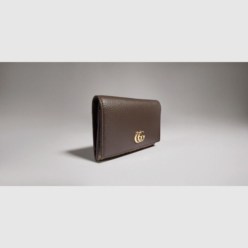 Bi-color GG Marmont card case 1
