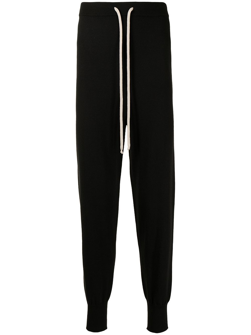 drawstring-fastening track pants - 1