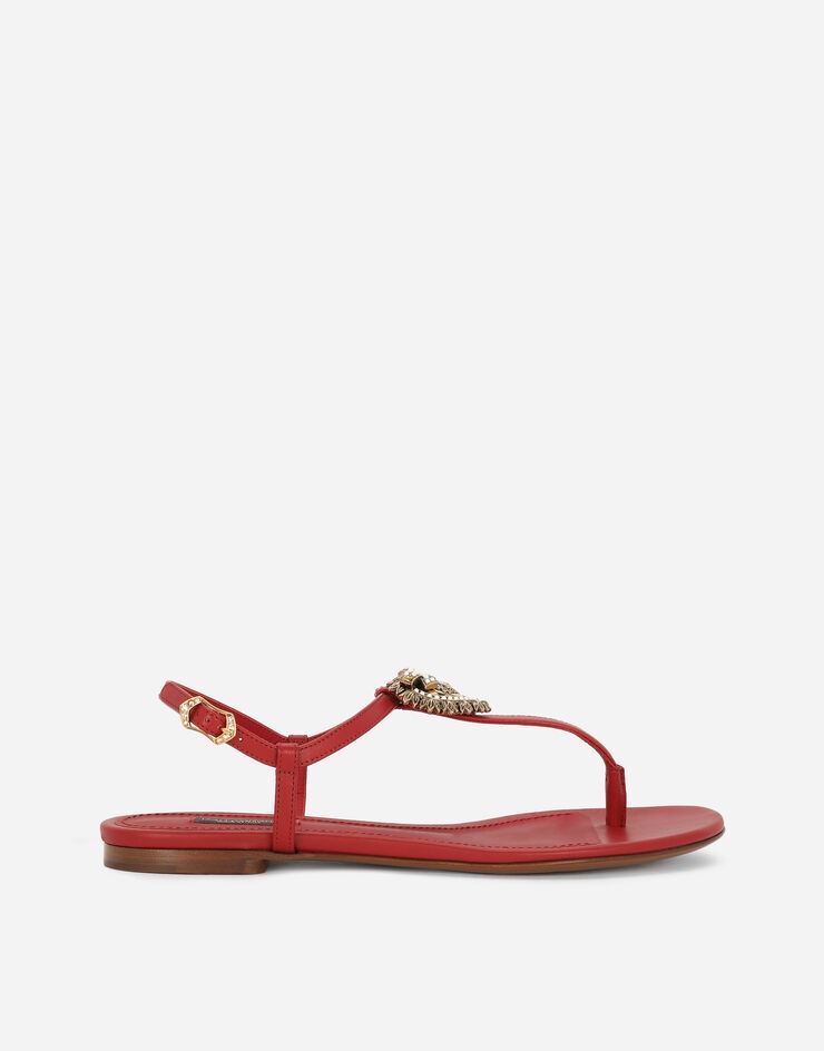Nappa leather Devotion thong sandals - 1