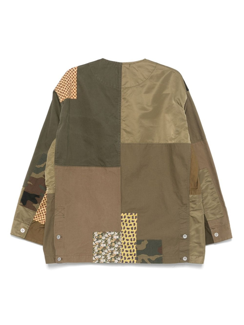 Comme des Garçons Homme patchwork jacket outlook