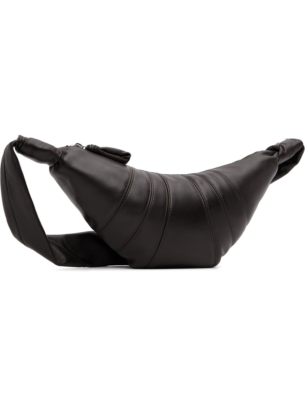 Brown Small Croissant Bag - 2