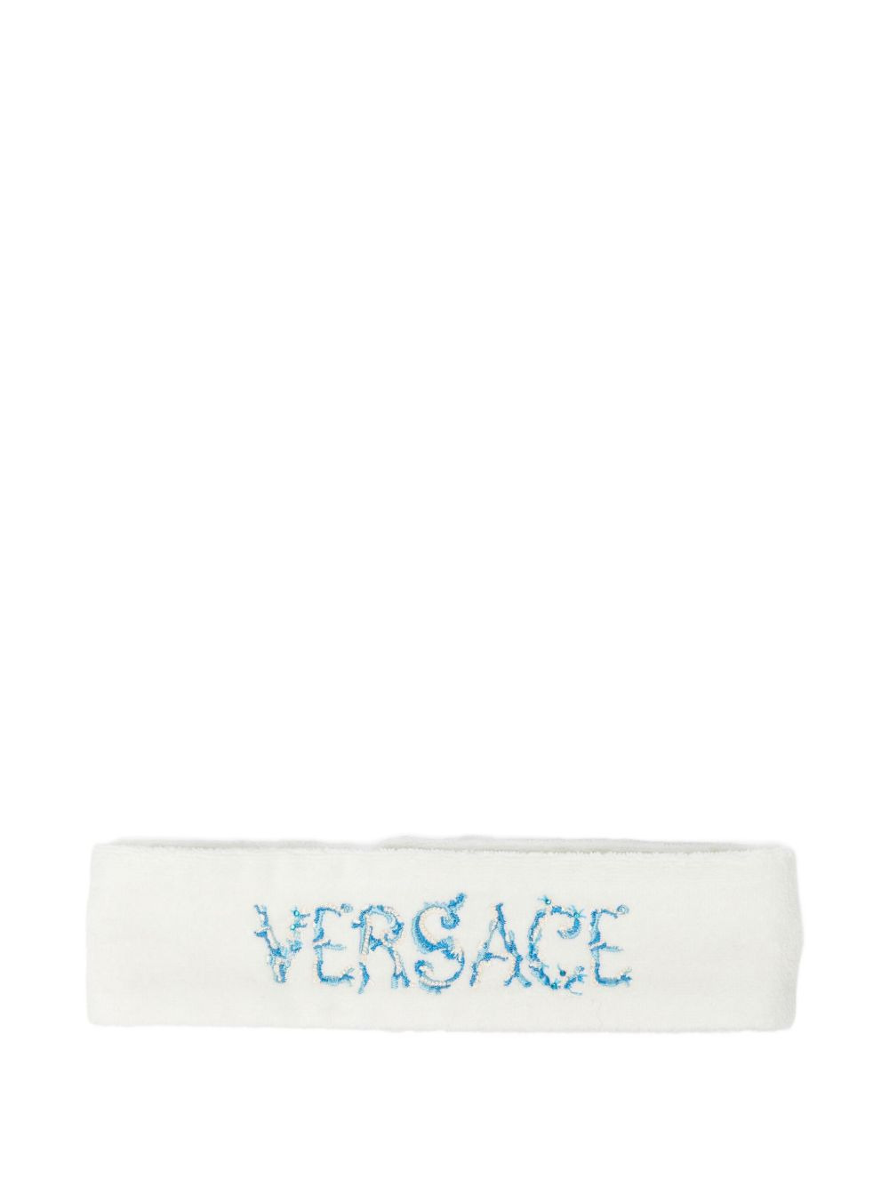 logo-embroidered headband - 1