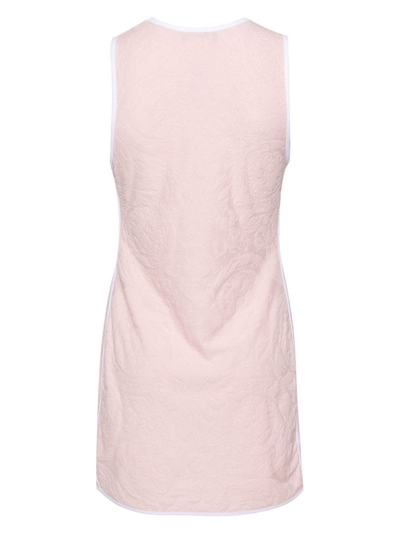 VERSACE baroque-jacquard beach dress outlook