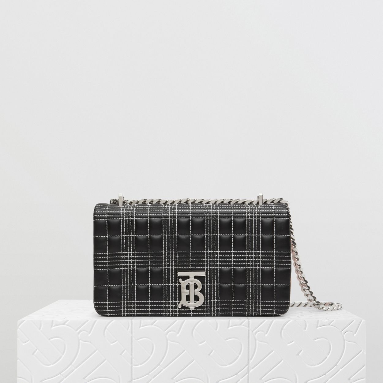 Small Quilted Tri-tone Lambskin Lola Bag - 10