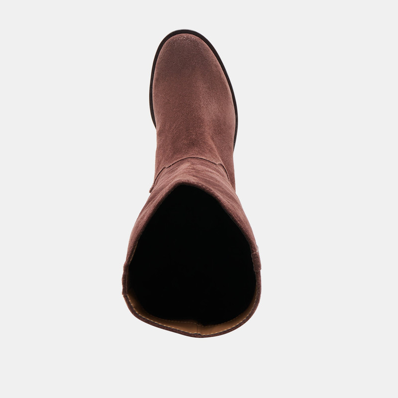 KILIAN H2O WIDE CALF BOOTS MAHOGANY SUEDE 13